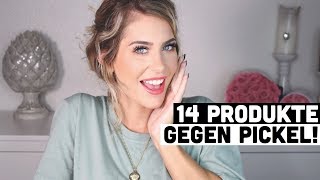 14 Produkte GEGEN Pickel  VERLOSUNG  MRS BELLA [upl. by Yesnil]