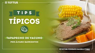 Tips de carnes con Álvaro Barrientos  Tapapecho de vacuno Tottus [upl. by Goodyear]