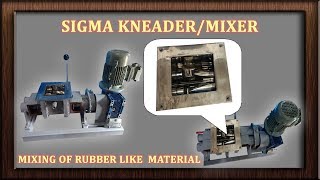 Kneader Extruder Manufactured by Frigmaires Mumbai India [upl. by Illoh980]