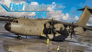 Airbus A400M  First LookStart Up  MSFS 2024 [upl. by Celinka]