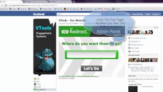 Just Redirect  Generate Traffic To Websites From Facebook Fan Page  FREE [upl. by Segroeg]