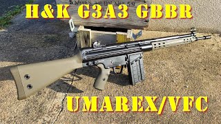 Airsoft  UmarexVFC  HK G3A3 GBBR French [upl. by Odel]