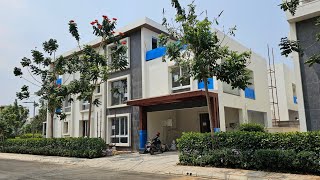 350 SqYards Villa For Sale In gated community Hyderabad  Gachibowli  Tellapur  My Home Ankura [upl. by Gnirol]