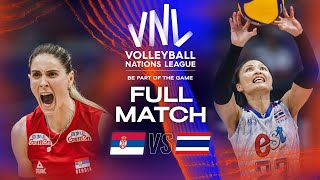 Thailand with a HEARTSTOPPING Finish 🤯  Serbia vs Thailand  Full Match  Womens VNL 2023 [upl. by Diogenes]