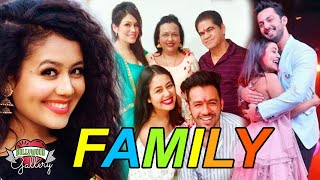 Neha Kakkar Family With Parents Brother Sister and Boyfriend [upl. by Aikimat340]