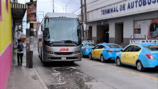 Entradas y salidas en terminal de Teziutlán Puebla ADO VIA AU [upl. by Entruoc735]