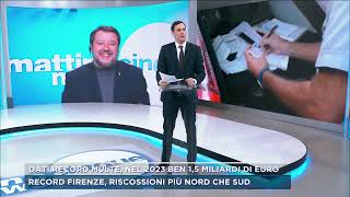 MATTEO SALVINI A MATTINO CINQUE CANALE 5 21022024 [upl. by Behnken]