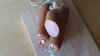 Teewurst Wurstherstellung Wurst Video [upl. by Kym]