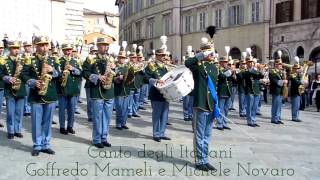 Fratelli dItalia  Banda della Guardia di Finanza  Perugia 131013 [upl. by Murrell]