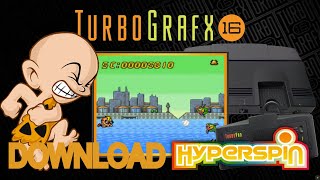 HYPERSPIN  TURBOGRAFX16  PACK COMPLETE  FULL SET [upl. by Specht555]