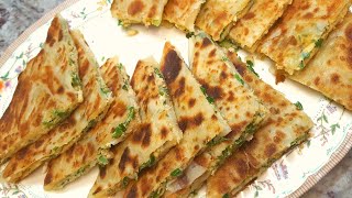 Mutabbaq  Famous Saudi Street food Street Food  Ramadan Special Recipe  easy murtabak recipe [upl. by Bussey344]