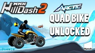 MMX Hill Dash 2  New Quad Bike Unlocked  Arctic Levels [upl. by Ayotak]