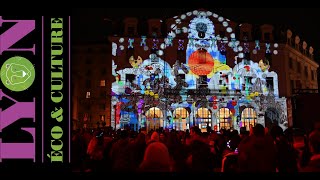 Fête des Lumières à Lyon  reportage [upl. by Nakhsa209]