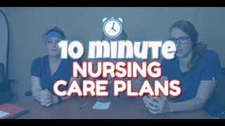 Writing a Nursing Care Plan Under 10 Minutes nursing care plan tutorial [upl. by Nuahsal]