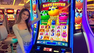 BUYING 100 BONUSES ON A BANK BUSTER SLOT🫨💸🐷😅 [upl. by Eirellam122]