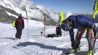 Womens Canadian Alpine Ski Team  Saas Fee camp  sept 2012 [upl. by Sacken]