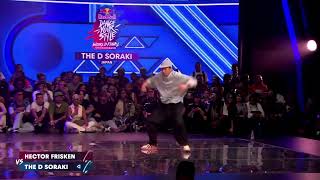 THE D SORAKI Dance Battle 2 of 4  Round 1 of 2  Red Bull Dance Your Style World Final 2022 [upl. by Euqininod]