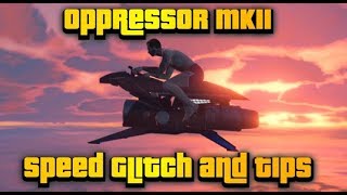 Oppressor Mk2 Easy Speed Glitch  Tips Tricks GTA Online PS4 [upl. by Asoj908]