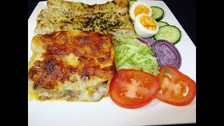 How To Make Perfect lasagna At Home In English [upl. by Darom]