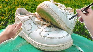 Restoring Thrifted 10 Nike Air Force 1s [upl. by Cicely]