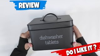 Dishwasher Tablet Container Review [upl. by Heinrich]