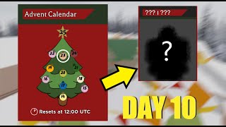 Roblox Arsenal Advent Calendar  DAY 10 [upl. by Ibbetson]