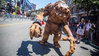 Making a Star Wars Rancor Costume for ComicCon [upl. by Leonardo]