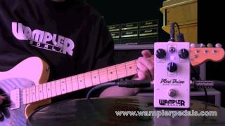 WAMPLER PEDALS  PLEXI DRIVE DEMO [upl. by Anilocin]