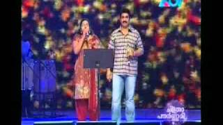 Chitrapournami Unni Menon Rajalakshmi sings Thoo ven thooval [upl. by Odysseus589]