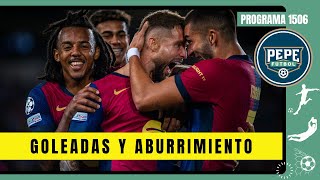 EL BARCELONA GOLEA EN LA JORNADA 2 D ELA CHAMPIONS [upl. by Latt]