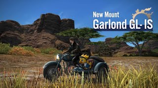 FINAL FANTASY XIV  Mount Showcase Garlond GLIS [upl. by Zoba]