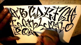 graffiti alphabet  tagging style [upl. by Tharp]