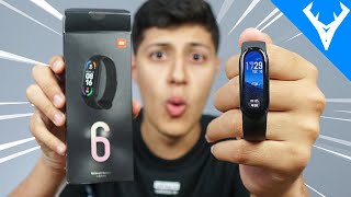 CHEGOUU XIAOMI MI BAND 6 com TELA GIGANTE PRIMEIRO UNBOXING [upl. by Blanca808]