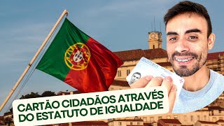 COMO FAZER CARTÃO CIDADÃO ATRAVÉS DO ESTATUTO DE IGUALDADE [upl. by Eldon]