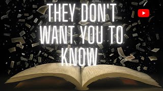 Full AudioBook The Book quotTheyquot Dont Want You To Know fullaudiobook [upl. by Lardner]