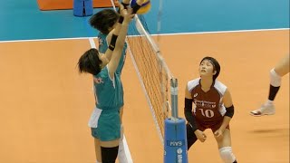 160109バレー春高SF成徳x文京3 volleyball Japan วอลเลย์บอล 배구 [upl. by Sternberg]