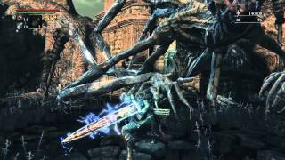 Bloodborne Amygdala boss fight glitch [upl. by Nodyarg]