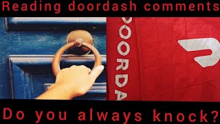 lets talk Doordash Is doordash a bad company Should we always knock Do we pay taxes [upl. by Valle]