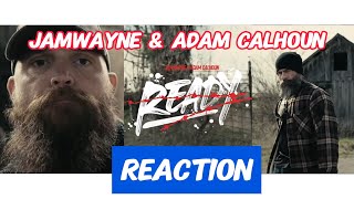 Reaction JamWayne amp Adam Calhoun  Ready Official Video jamwayne adamcalhoun rap rapmusic [upl. by Aiciruam205]