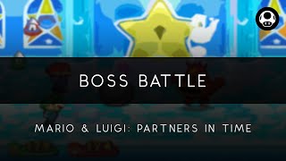 Mario amp Luigi Partners in Time Boss Battle Arrangement [upl. by Ennoved5]