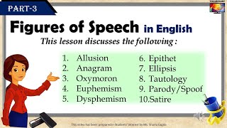 Top Figures of Speech in English Vocabulary Grammar Lessons [upl. by Marrin]