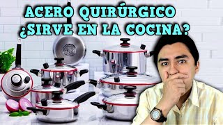 🍲El Cuentazo de las OLLAS QUIRURGICAS ⚕️Los mitos del TEFLÓN 🍳y la Roca Volcánica 🪨 [upl. by Rooney]