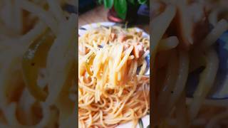 Delicious spaghetti recipe spaghetti pasta pastarecipe noodles viralshorts [upl. by Pratt38]