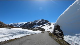 FJORDS NORWAY  Driving from Jondal to FONNA Glacier Resort [upl. by Teagan708]