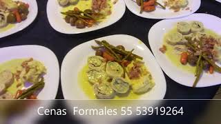 Banquetes para bodas CENA FORMAL Buffet Banquetes para fiestas [upl. by Neeham502]