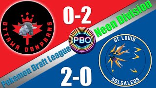 Pokémon Draft League  Ottawa Donphans VS St Louis Solgaleos  S7 W3 Neon Div [upl. by Ilamad]