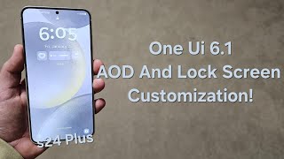 how to customize Wallpaper and Always On Display With One ui 61 [upl. by Otreblanauj630]