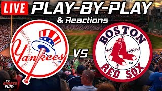 Yankees vs Red Sox  Live PlayByPlay amp Reactions [upl. by Tommi]