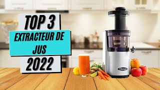 TOP 3  Meilleur Extracteur de Jus 2022 [upl. by Ennaitsirhc]