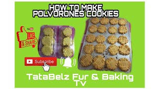 HOW TO MAKE POLVORONES COOKIES Recipe found in description box [upl. by Anirtac934]